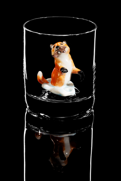 Бокал для виски. / Лиса.