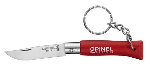 НОЖ OPINEL СЕРИИ TRADITION KEYRING №04, КРАСНЫЙ