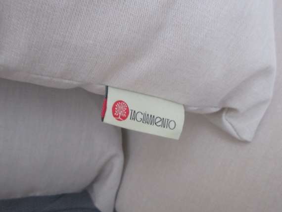 Круглый лаунж-диван со складным навесом Samui, тортора/бежевый