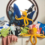 Мягкая игрушка Svår осьминог, 50 см, полиэстер