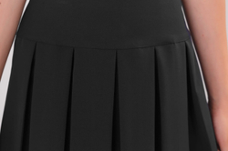 Юбка школьная для девочки девочковая складка в складку синяя 128