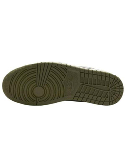 Кроссовки Jordan 1 Low Black Toe Medium Olive