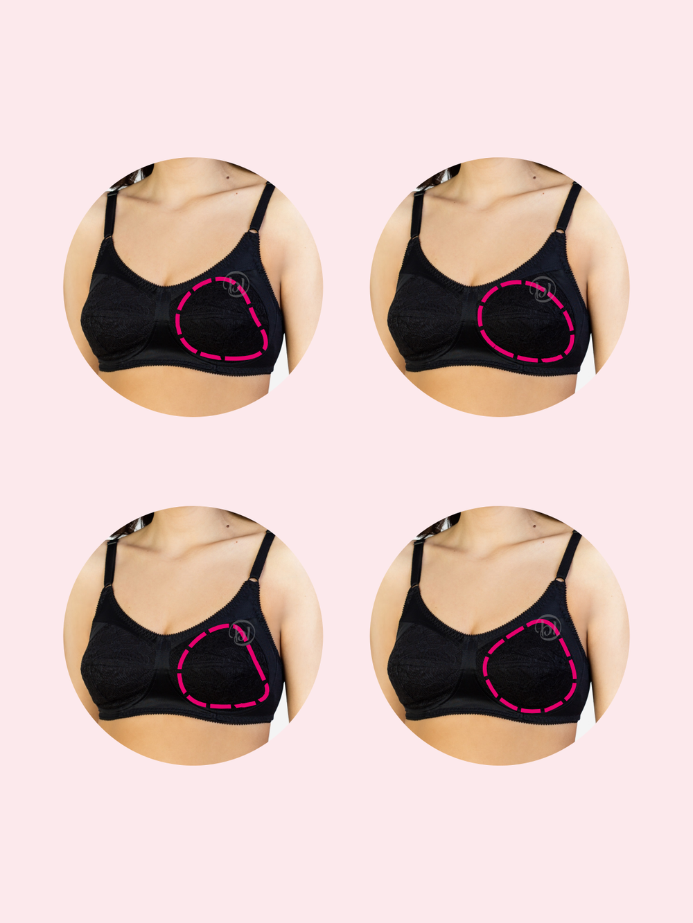 Бюстгальтер для фиксации экзопротеза Valeria ЛФ черный 95