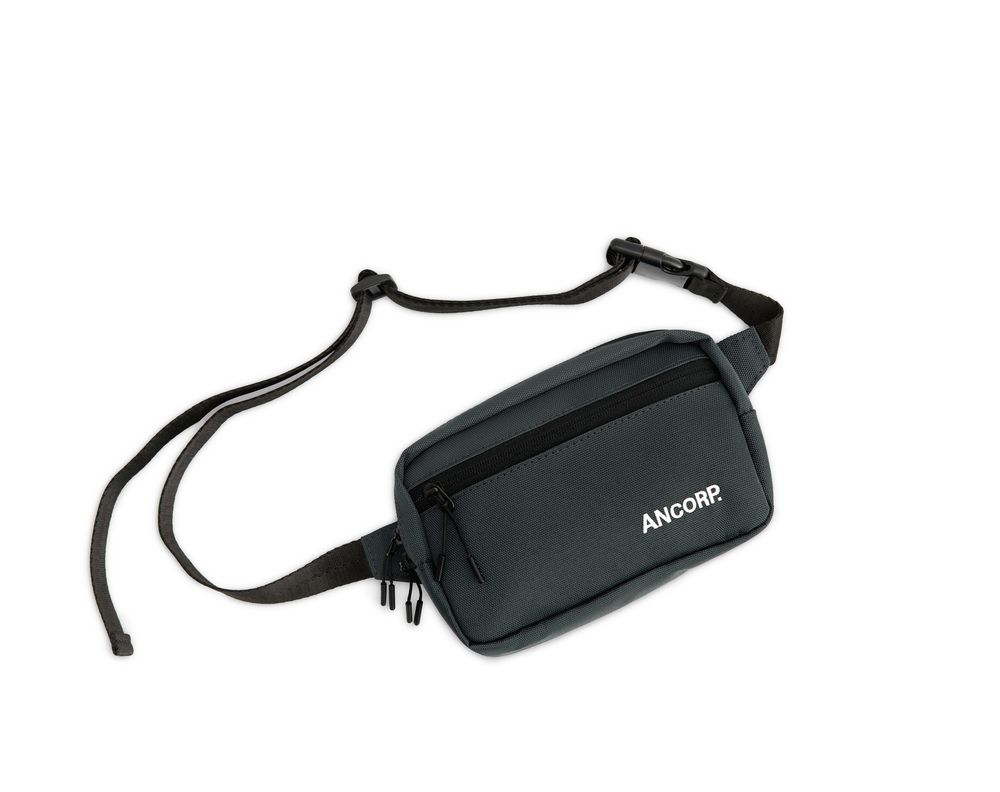 Сумка Ancorp поясная темно-серая