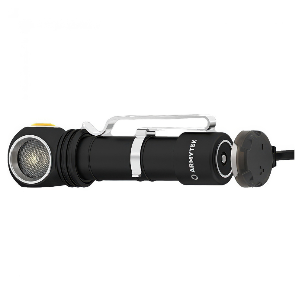 Фонарь Armytek Wizard C2 Pro XHP50.2 Magnet USB (теплый свет) (чехол) — мощный световой поток до 2330 люмен и дальность освещения 129 метров.