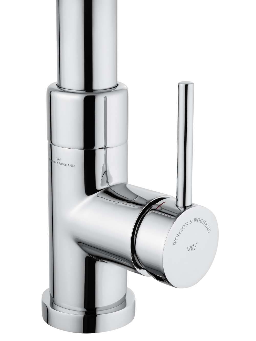 Смеситель для кухни высокий с выдвижным изливом WONZON & WOGHAND Хром (WW-422903-CR)