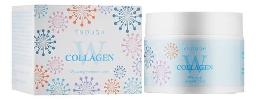 Enough Крем для лица осветляющий с коллагеном - W Collagen whitening premium cream, 50г