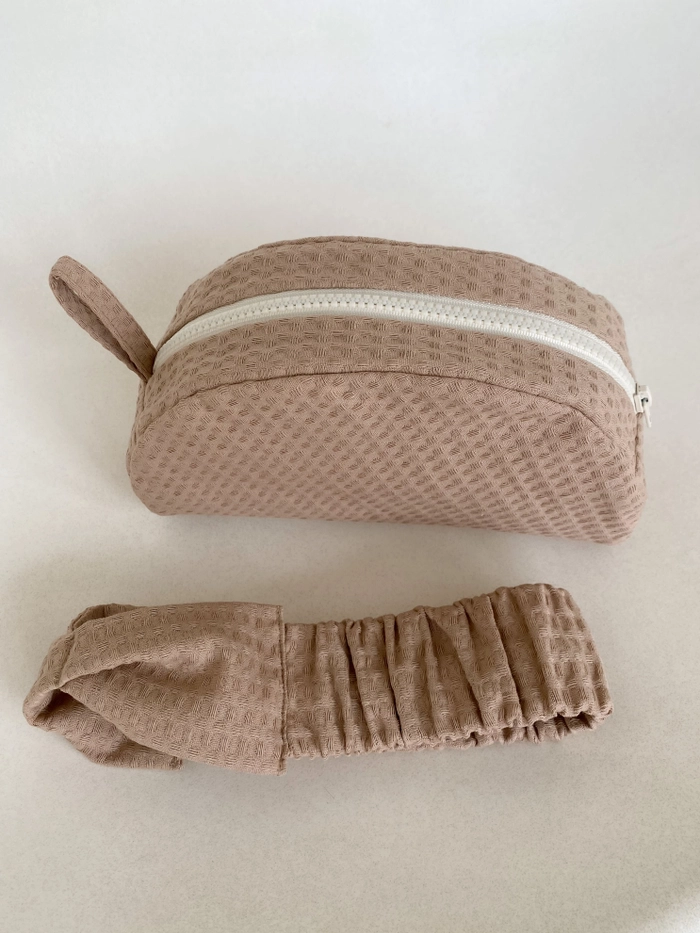 КОСМЕТИЧКА СПЕЙСИ БЕЖЕВЫЙ