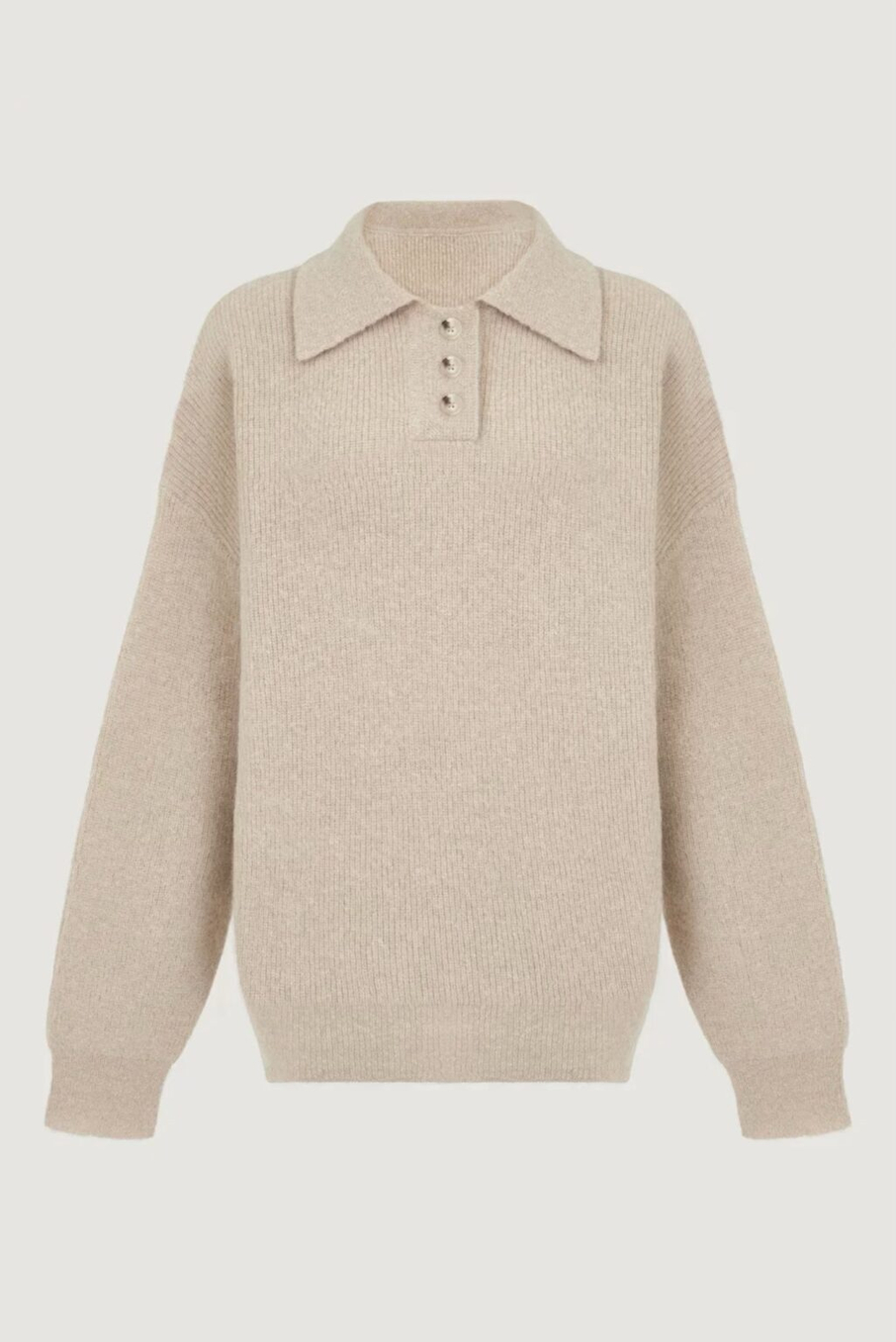 Поло с пуговицами