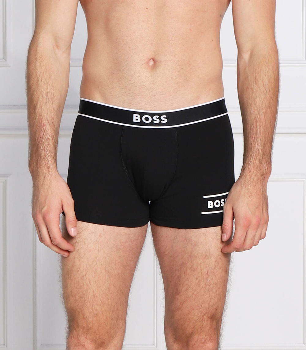 трусики-боксеры 24 logo BOSS BLACK - черный(50479076)