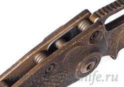 Нож Microtech Stitch Auto 169-3PLOBS Plague Outbreak Exclusive Serratedфотография - 7