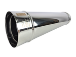 Дымоход (труба) 0,5 м ТМ-Р (430/0,5 мм) Ф100 нерж