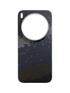 Карбоновый чехол для Vivo X300 Pro с MagSafe Галактика (Galaxy)
