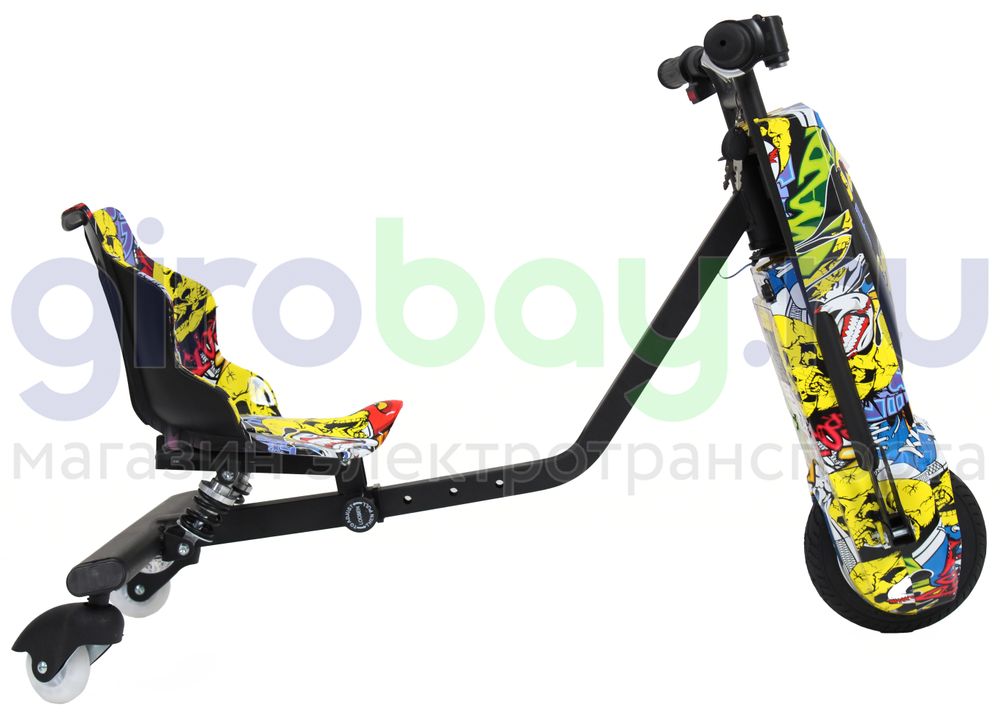 Электро Дрифт-карт IKINGI Drift Cart P2 250W (36V/4.4Ah) - Хип-Хоп фото №4