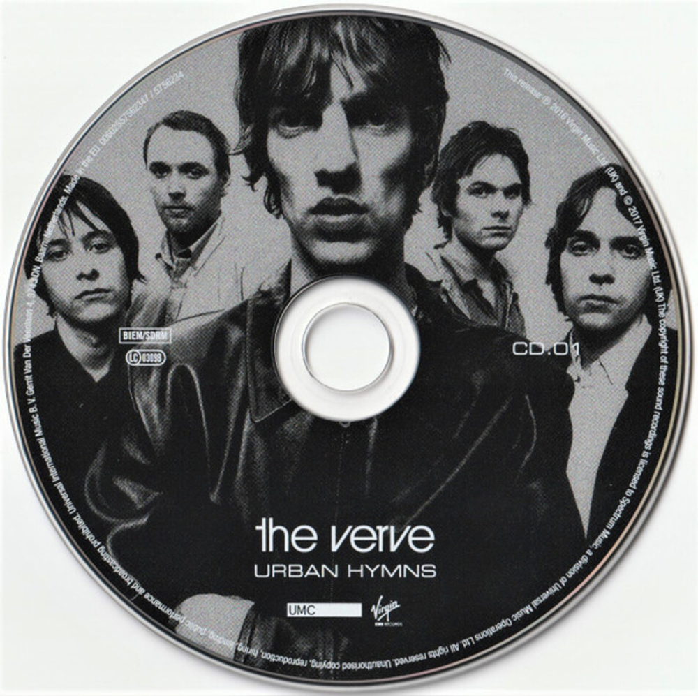 The Verve / Urban Hymns (Super Deluxe Edition)(5CD+DVD)