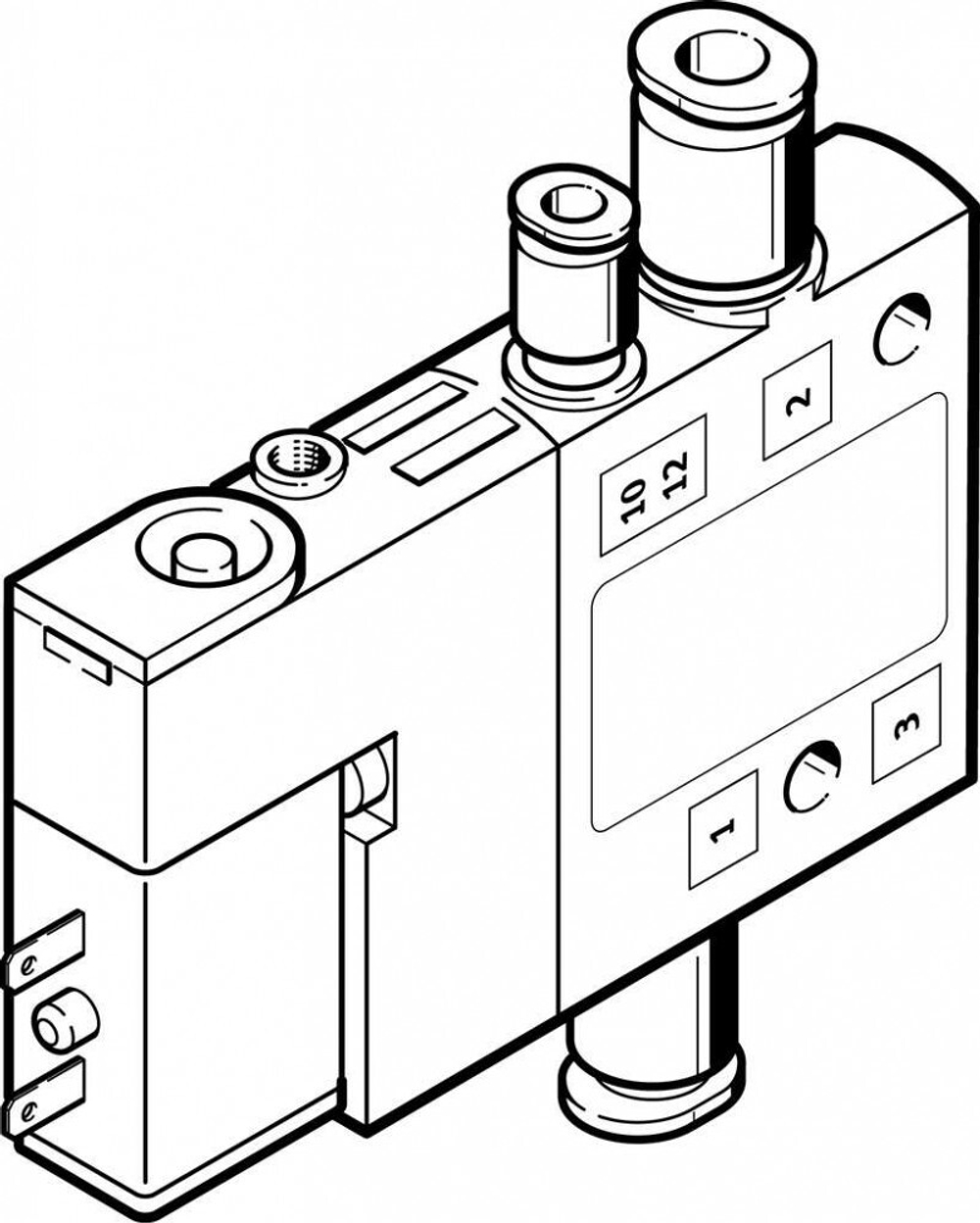 CPE10-M1BH-3OLS-QS-4 Распределитель с электроуправлением