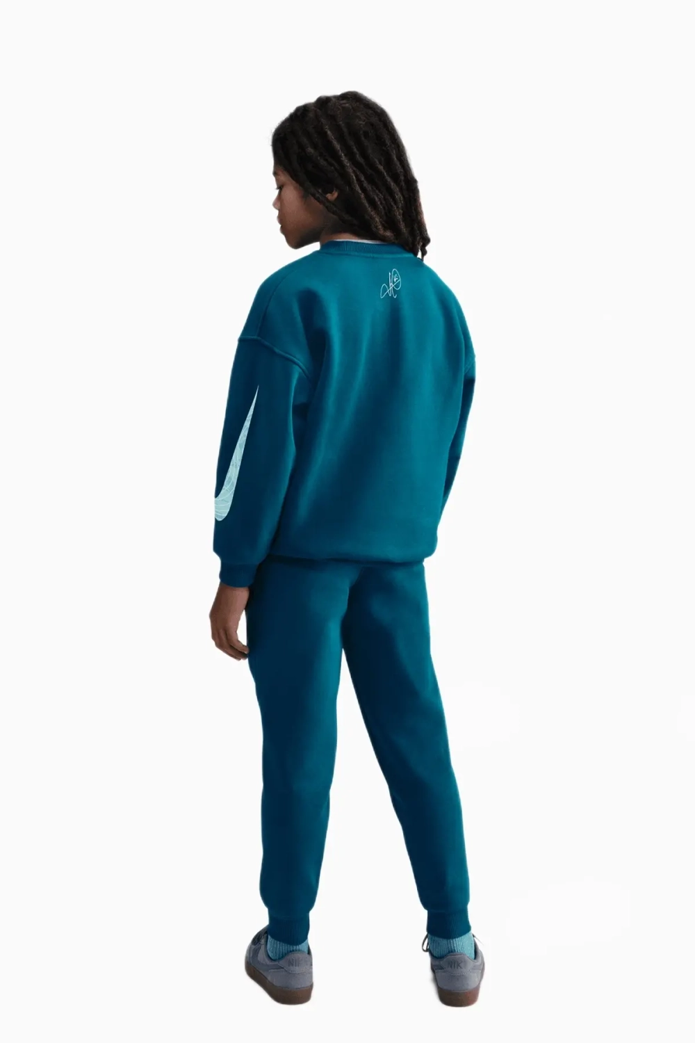 Штаны Nike Kylian Mbappé Club Fleece Junior - зеленый