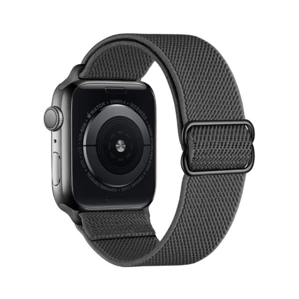 Эластичный ремешок Apple Watch, 42/44/45, S/M, M/L, серый