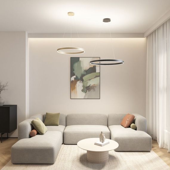 Подвесной светодиодный светильник Denkirs Raydia DK6273-SG