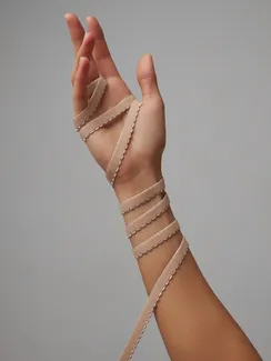 775 641/10 Резинка отделочная Lauma 10 мм, бежевый 775