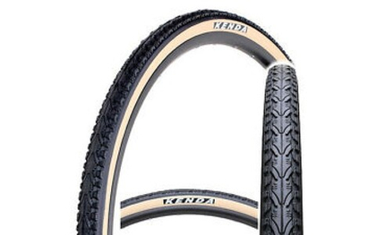 Покрышка KENDA 26"х1,95 K935 KHAN ЧЕРНАЯ С БЕЛОЙ БОКОВИНОЙ