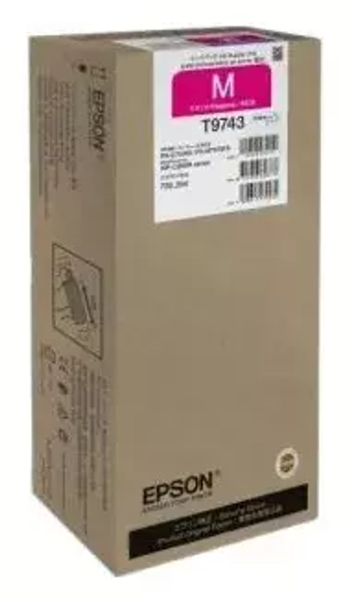 Контейнер с пурпурными чернилами повышенной емкости XXL Epson C13T974300, Magenta