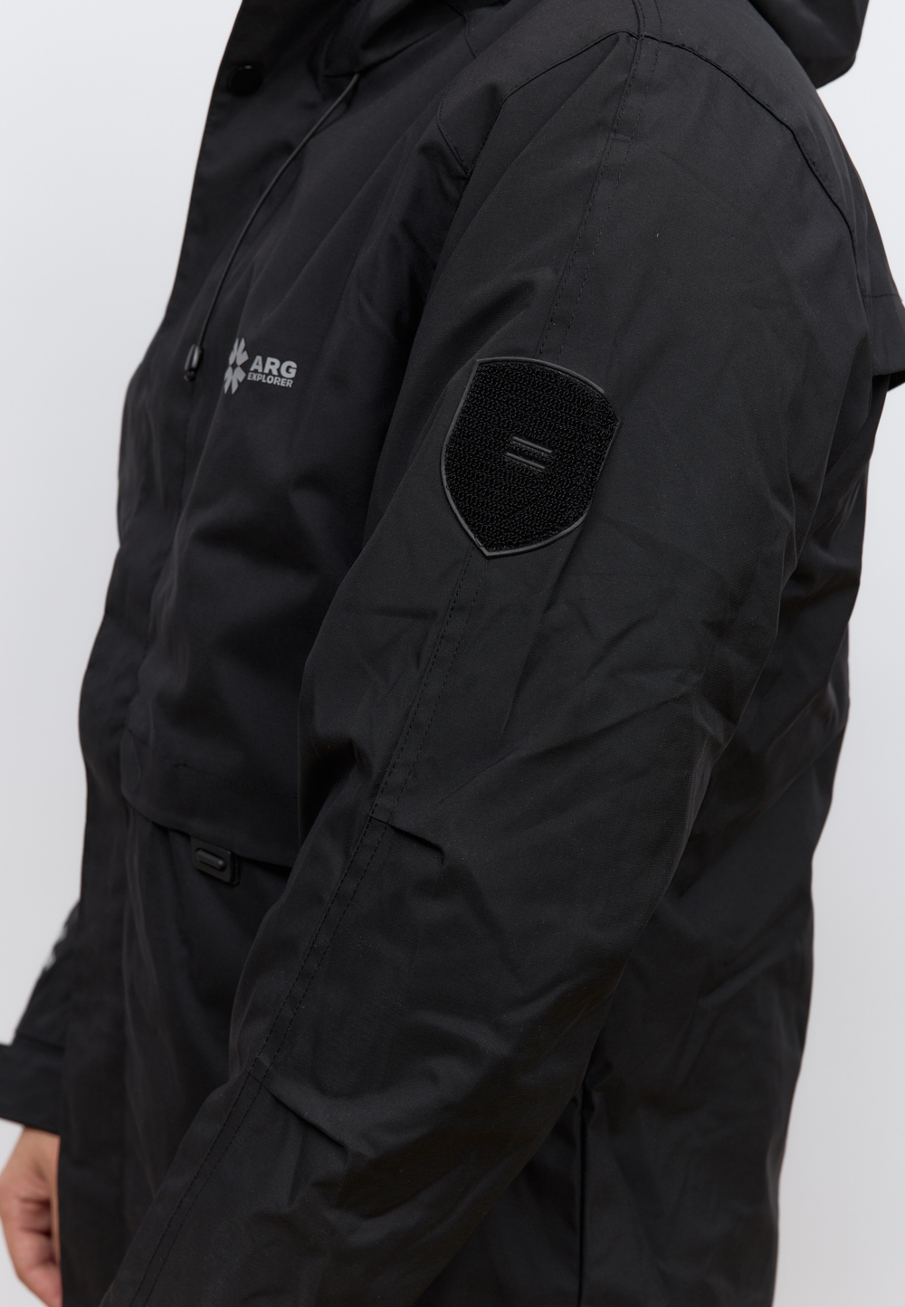 Куртка на флисе ARGYMAQ EXPLORER BLACK
