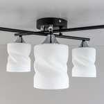 Citilux Нильс CL132165 Люстра потолочная Чёрная