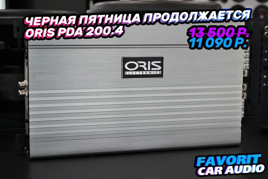 Мощный 4-х канальный усилитель от Oris Electronics