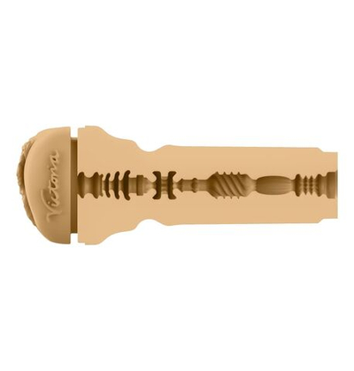 Мастурбатор-вагина FeelVictoria Stroker (Цвет: черный)