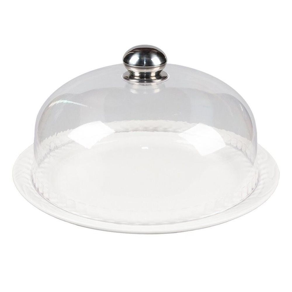 Блюдо круглое d 30,5 см с крышкой для хранения и выкладки P.L. Proff Cuisine