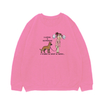 Свитшот "Хозяина/ хозяйку не удержу - Малинуа"