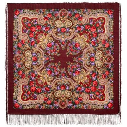 Павловопосадский платок Серенада 11-6