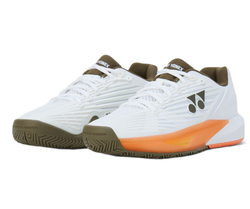 Мужские теннисные кроссовки Yonex Power Cushion Eclipsion 5 - white/brown
