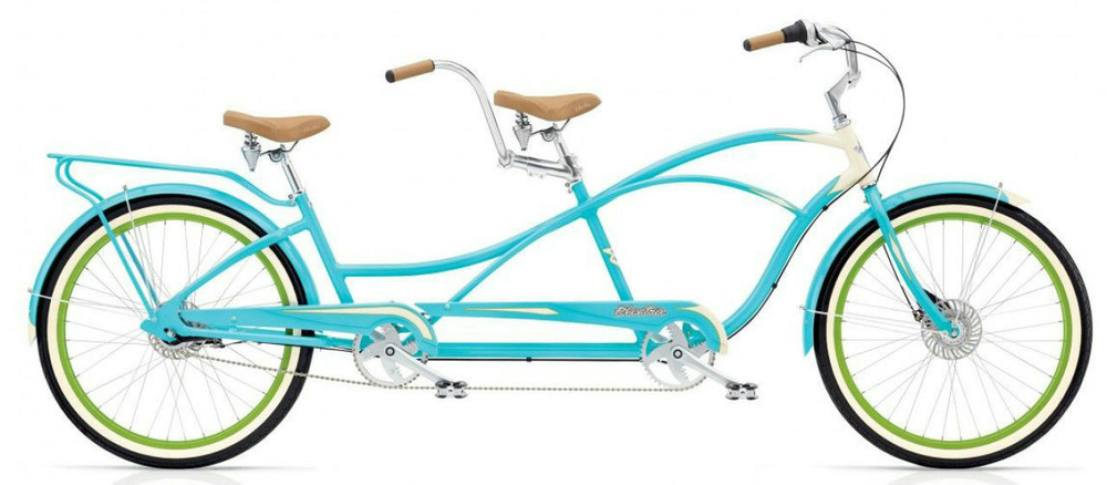 Комфортный велосипед Electra Deluxe Tandem 7i (2022)