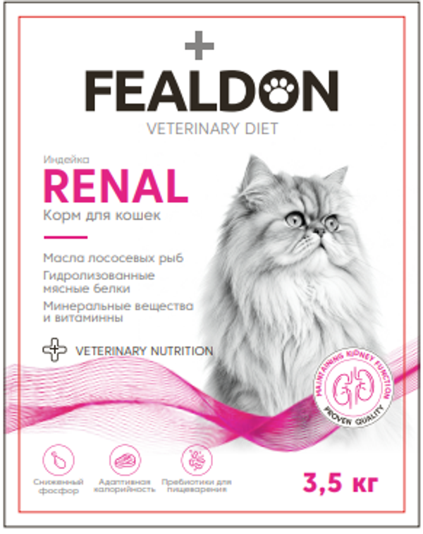 Сухой корм для кошек Fealdon RENAL