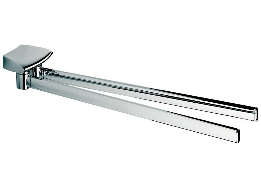 Полотенцедержатель двойной 34.5см. Colombo Land  B2813, хром
