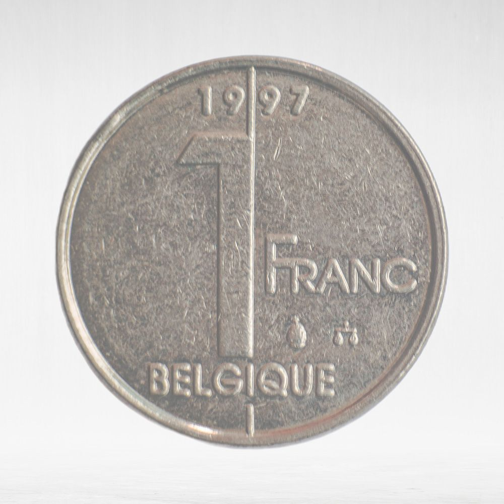 Belgium, 1 Franc - Albert II (French Text), 1997, VF
