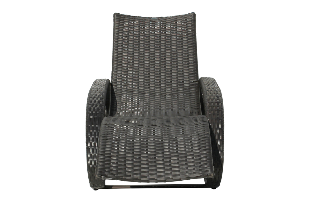 Лежак Модена арт.7006, ротанг искусственный (коричневый) "Garden story"