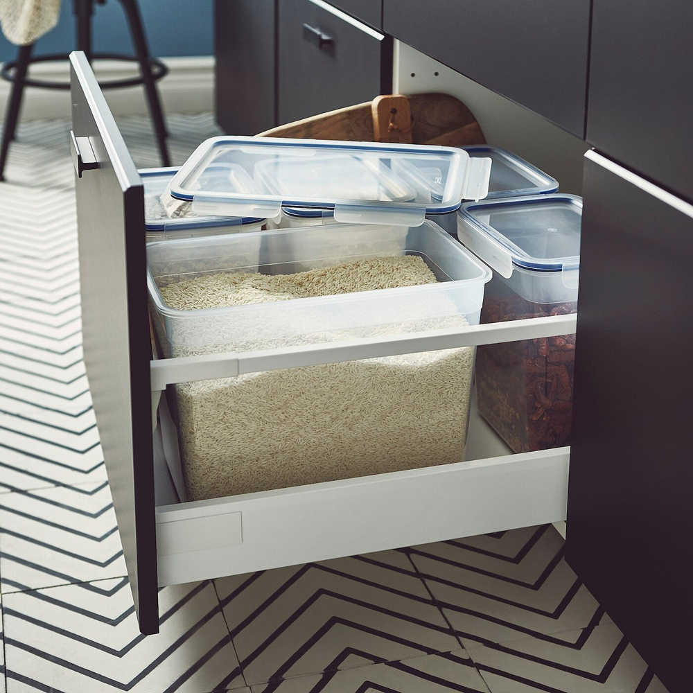 IKEA 365+ Контейнер для пищевых продуктов, большой прямоугольный/пластик, 10,6 л