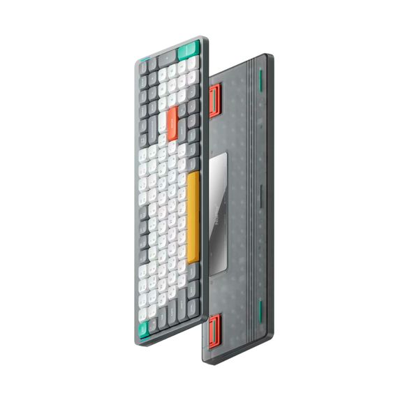 NuPhy AIR96v2 QMK Moss Switch Lunar Gray