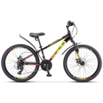 Велосипед 24" Stels Navigator-400 MD черный/желтый