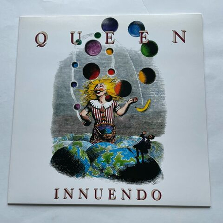 Винтажная виниловая пластинка LP Queen Innuendo The Show Must Go On (Европейский Союз 2009)