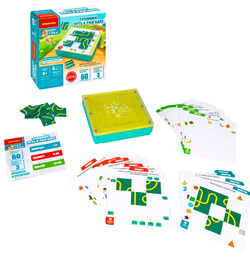 Детская логическая настольная игра Тропинки, путь к разгадке Bondibon