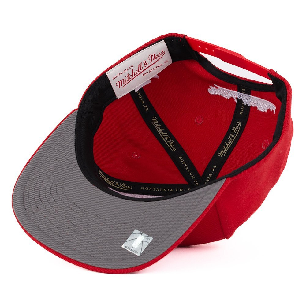 Кепка Mitchell&Ness NBA Team Ground 2.0 Snapback Chicago Bulls Cap Red