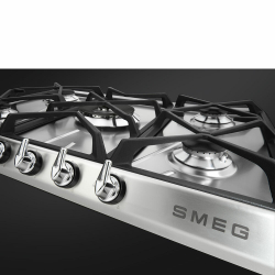 Встраиваемая газовая варочная панель Smeg SR975XGH