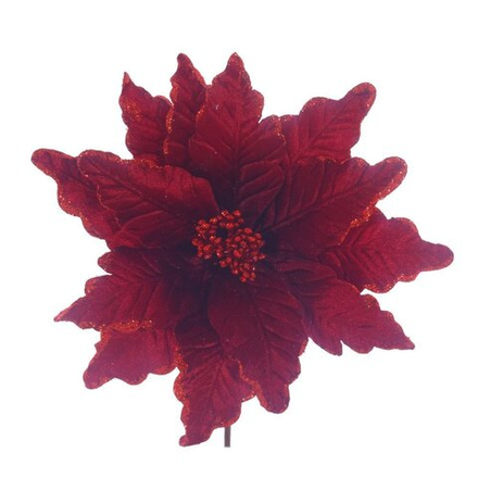 GAEM Цветок искусственный "Пуансеттия", L28 W28 H25 см