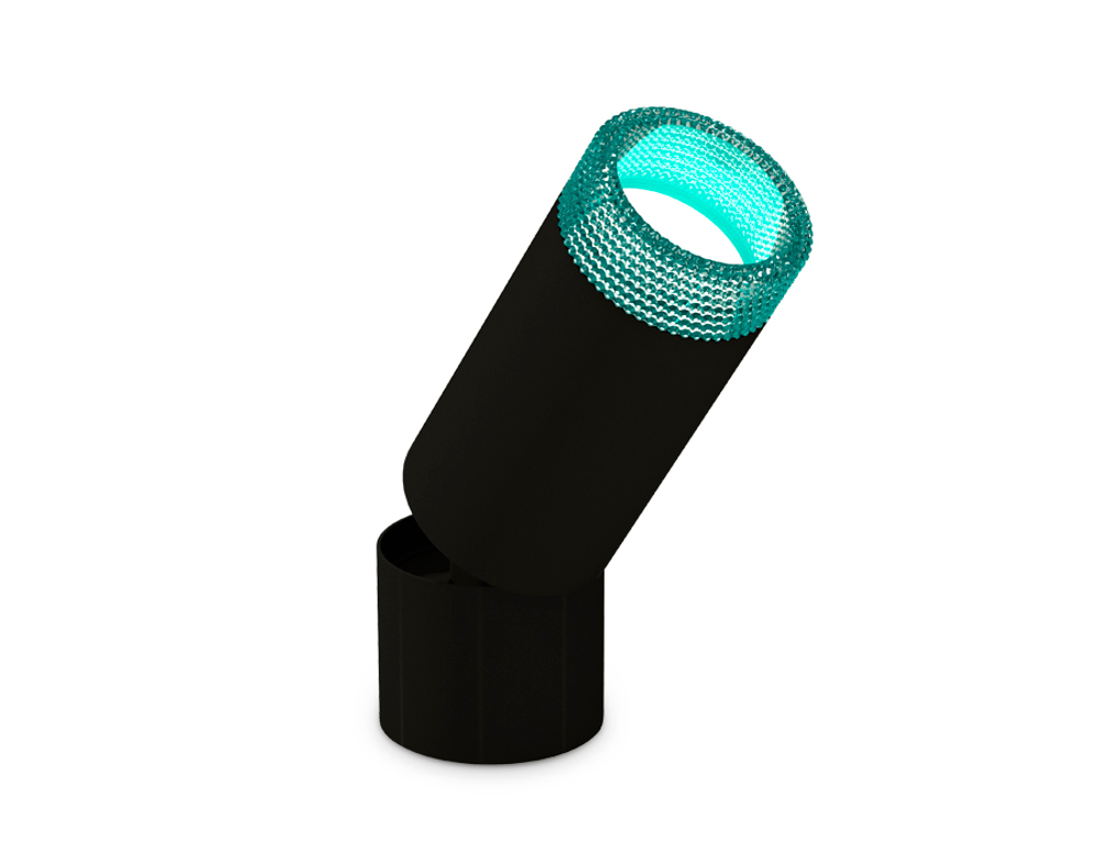 A2221 BK черный D60*H50mm Out45mm (для корпуса D60mm)