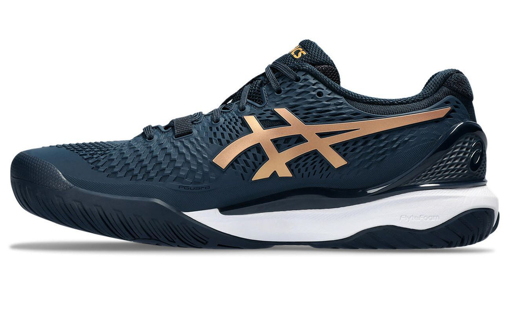 Мужские кроссовки теннисные Asics Gel-Resolution 9 - небесный