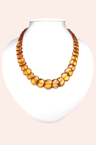 Бусы из янтаря я-5017